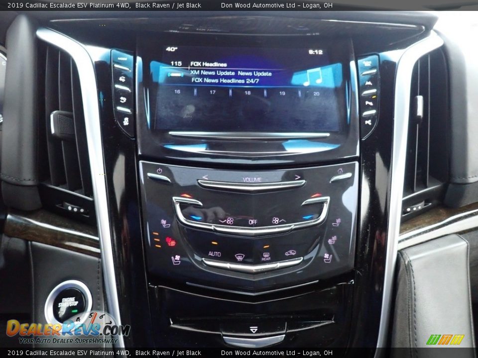 2019 Cadillac Escalade ESV Platinum 4WD Black Raven / Jet Black Photo #33