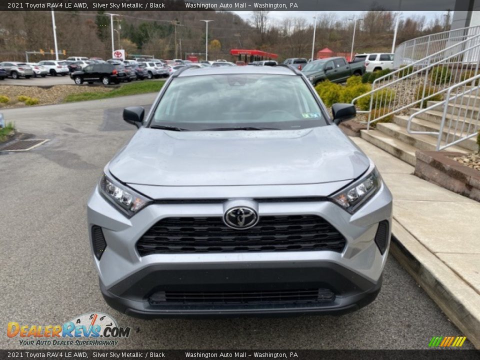 2021 Toyota RAV4 LE AWD Silver Sky Metallic / Black Photo #11