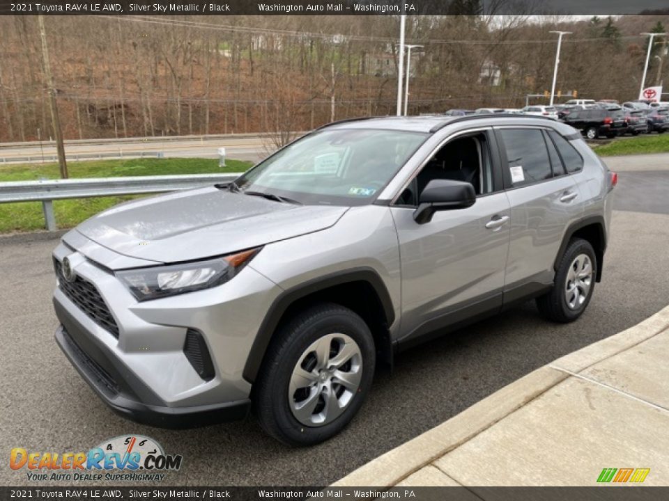 2021 Toyota RAV4 LE AWD Silver Sky Metallic / Black Photo #12