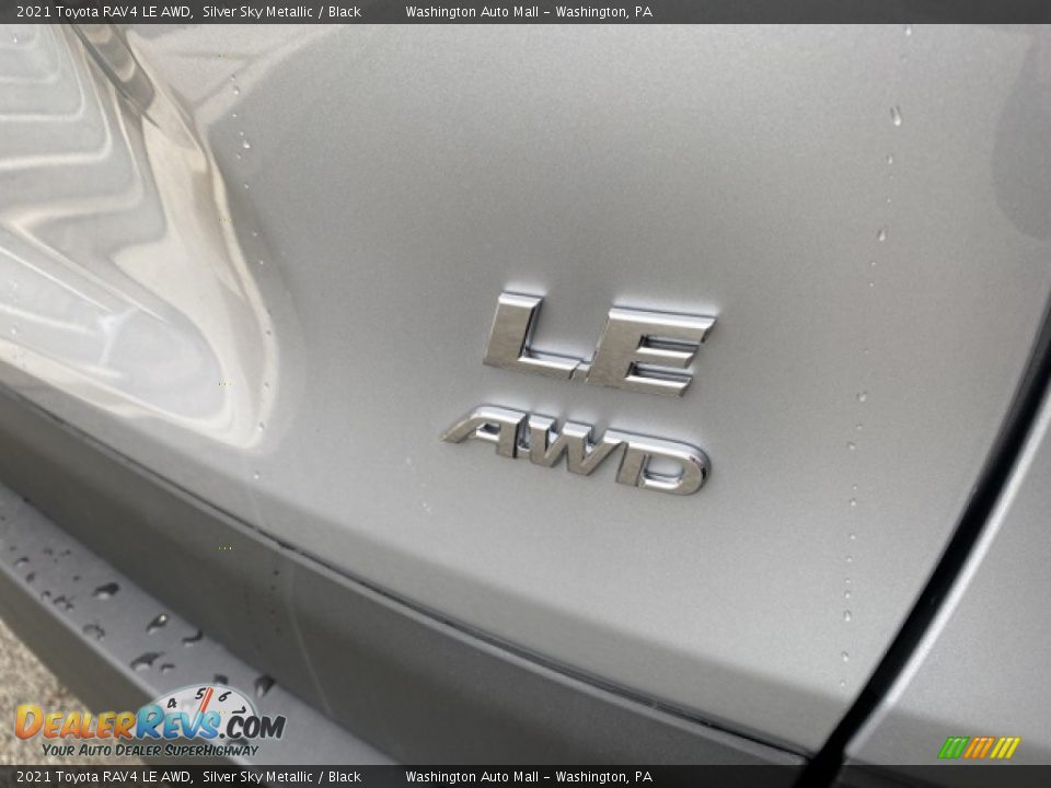2021 Toyota RAV4 LE AWD Silver Sky Metallic / Black Photo #27