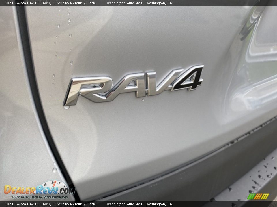 2021 Toyota RAV4 LE AWD Silver Sky Metallic / Black Photo #28