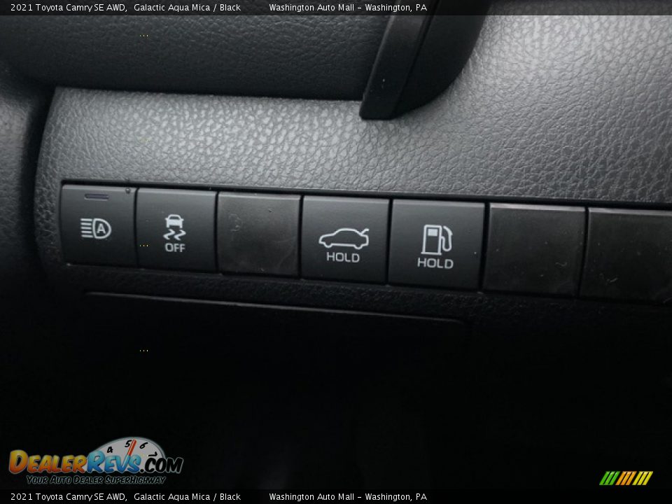2021 Toyota Camry SE AWD Galactic Aqua Mica / Black Photo #15