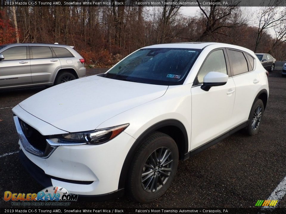 2019 Mazda CX-5 Touring AWD Snowflake White Pearl Mica / Black Photo #1