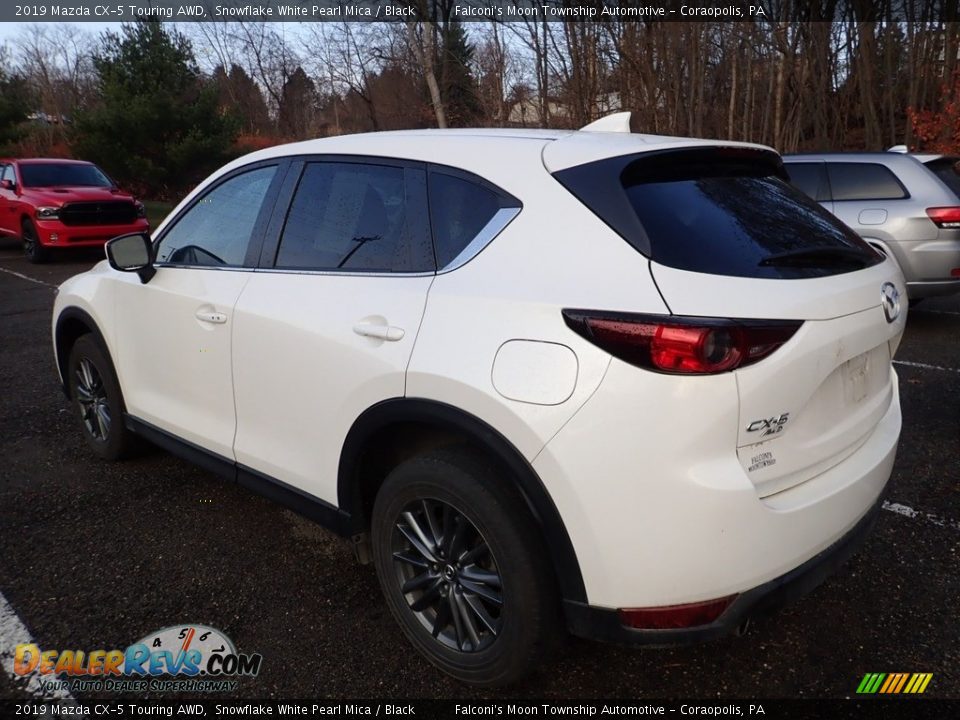 2019 Mazda CX-5 Touring AWD Snowflake White Pearl Mica / Black Photo #2