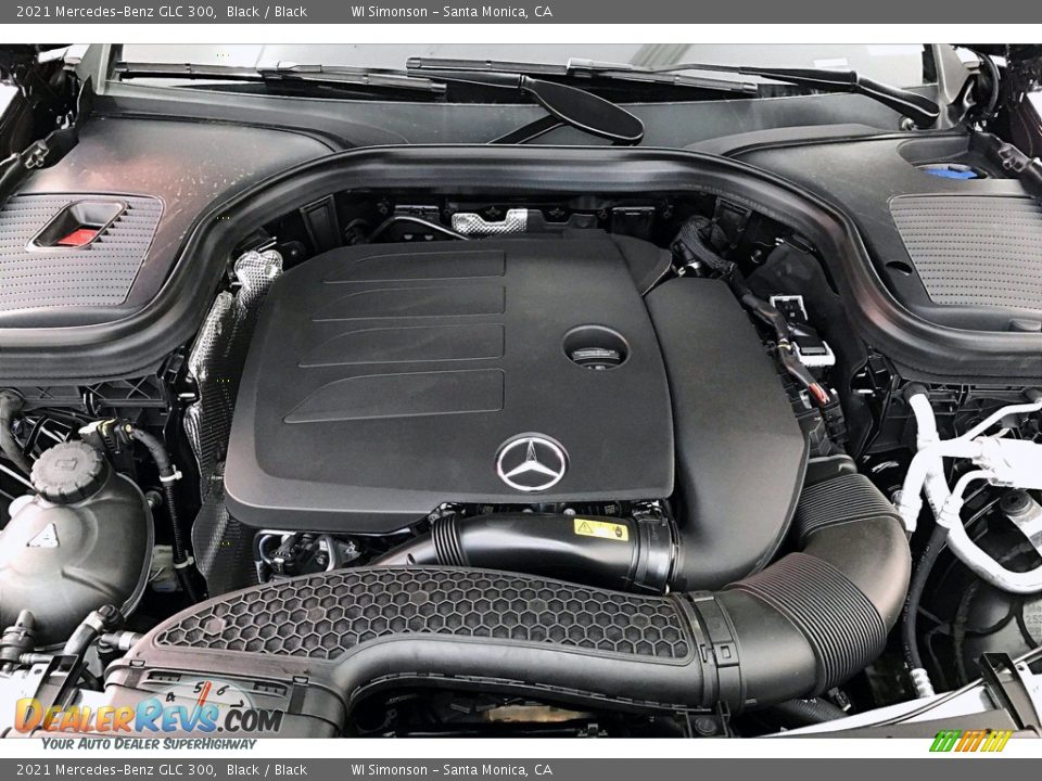2021 Mercedes-Benz GLC 300 Black / Black Photo #8