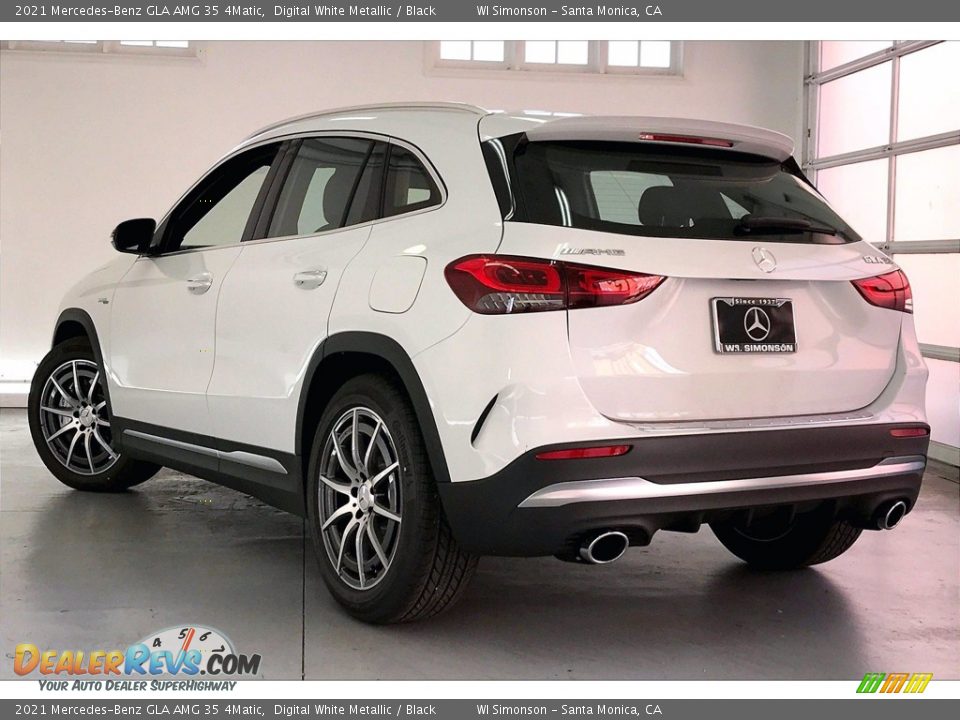 2021 Mercedes-Benz GLA AMG 35 4Matic Digital White Metallic / Black Photo #2