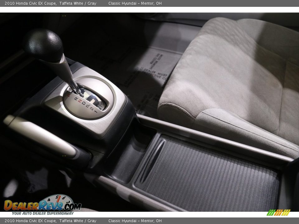 2010 Honda Civic EX Coupe Taffeta White / Gray Photo #9