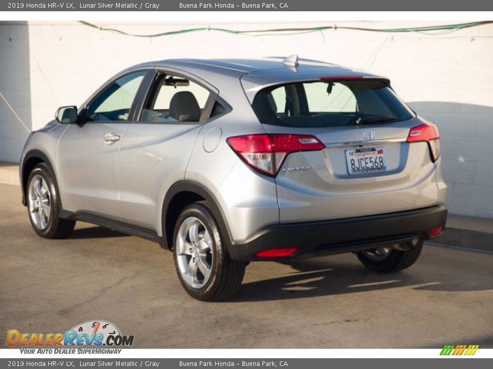 2019 Honda HR-V LX Lunar Silver Metallic / Gray Photo #2