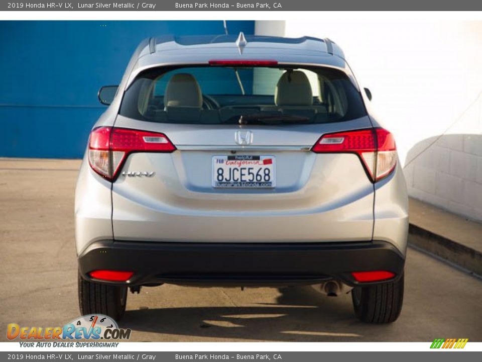 2019 Honda HR-V LX Lunar Silver Metallic / Gray Photo #11