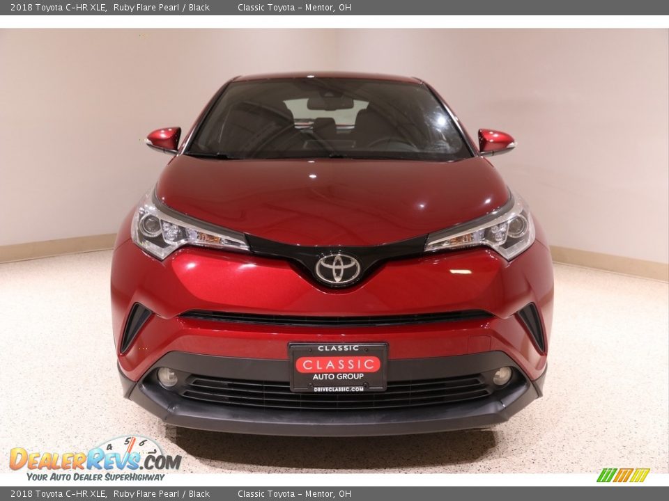 2018 Toyota C-HR XLE Ruby Flare Pearl / Black Photo #2