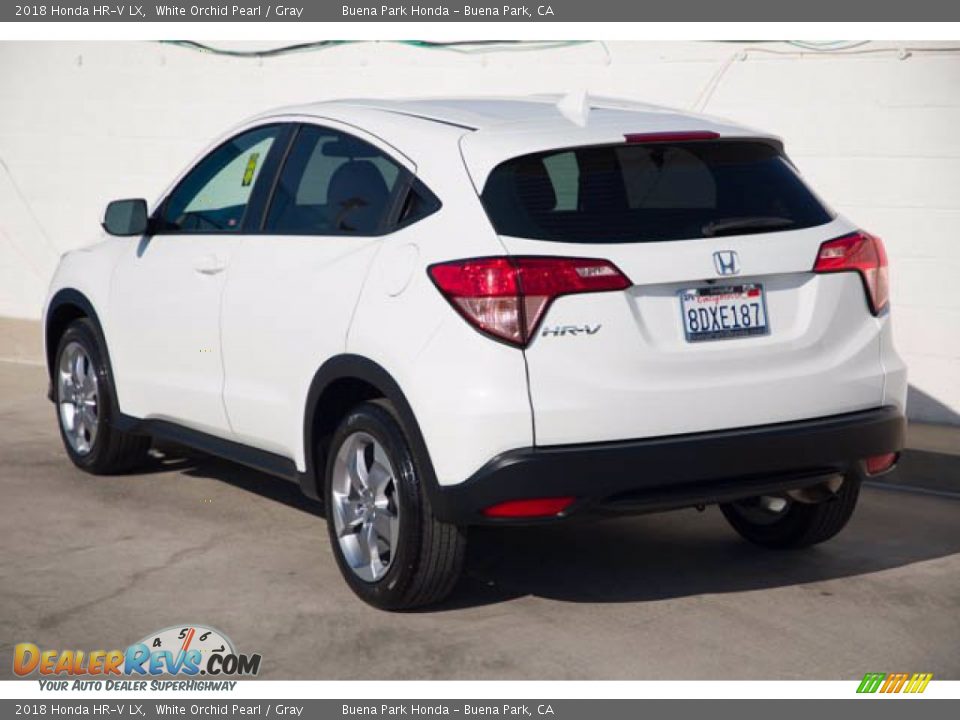 2018 Honda HR-V LX White Orchid Pearl / Gray Photo #2