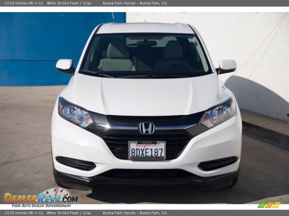 2018 Honda HR-V LX White Orchid Pearl / Gray Photo #7