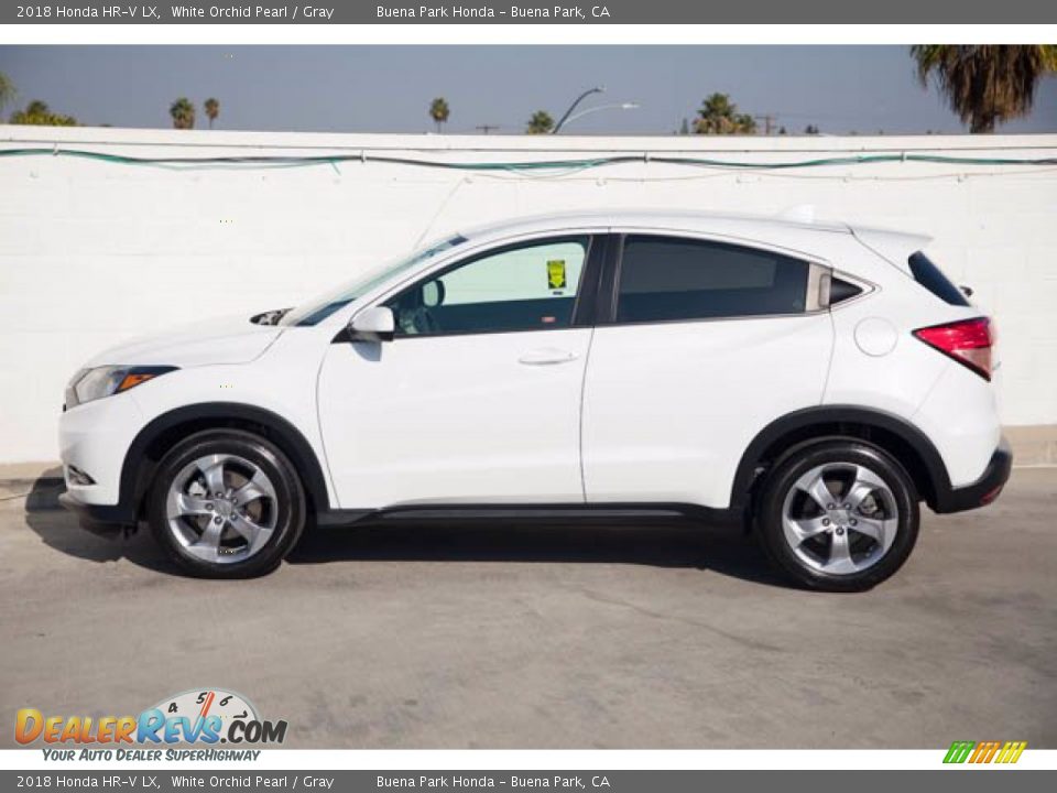 2018 Honda HR-V LX White Orchid Pearl / Gray Photo #10