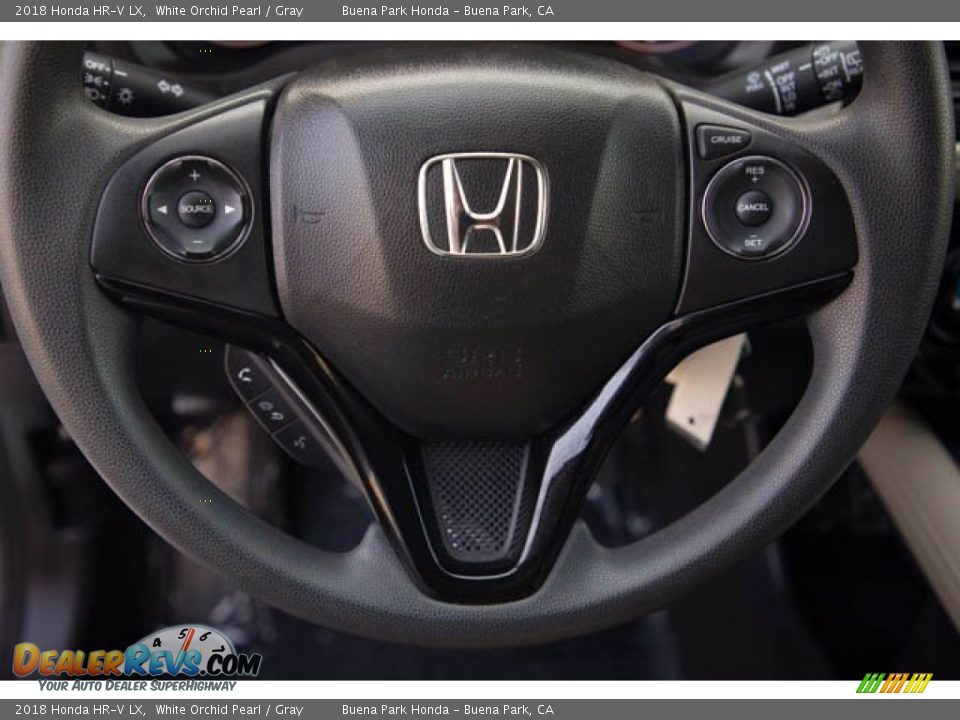 2018 Honda HR-V LX White Orchid Pearl / Gray Photo #15