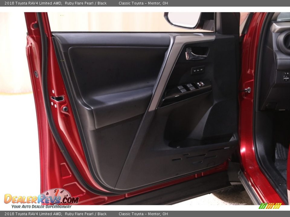 2018 Toyota RAV4 Limited AWD Ruby Flare Pearl / Black Photo #4