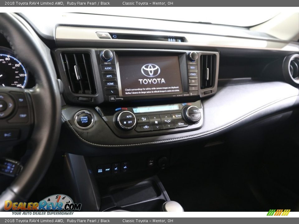 2018 Toyota RAV4 Limited AWD Ruby Flare Pearl / Black Photo #9