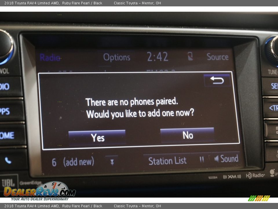 2018 Toyota RAV4 Limited AWD Ruby Flare Pearl / Black Photo #12