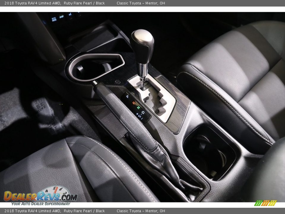 2018 Toyota RAV4 Limited AWD Ruby Flare Pearl / Black Photo #14