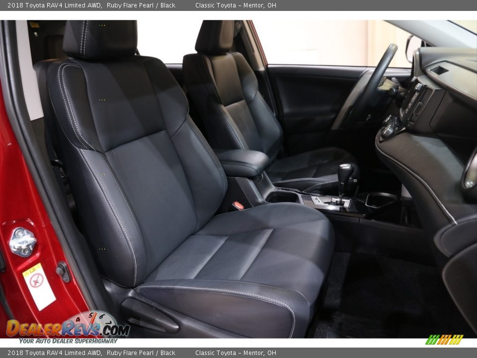 2018 Toyota RAV4 Limited AWD Ruby Flare Pearl / Black Photo #15