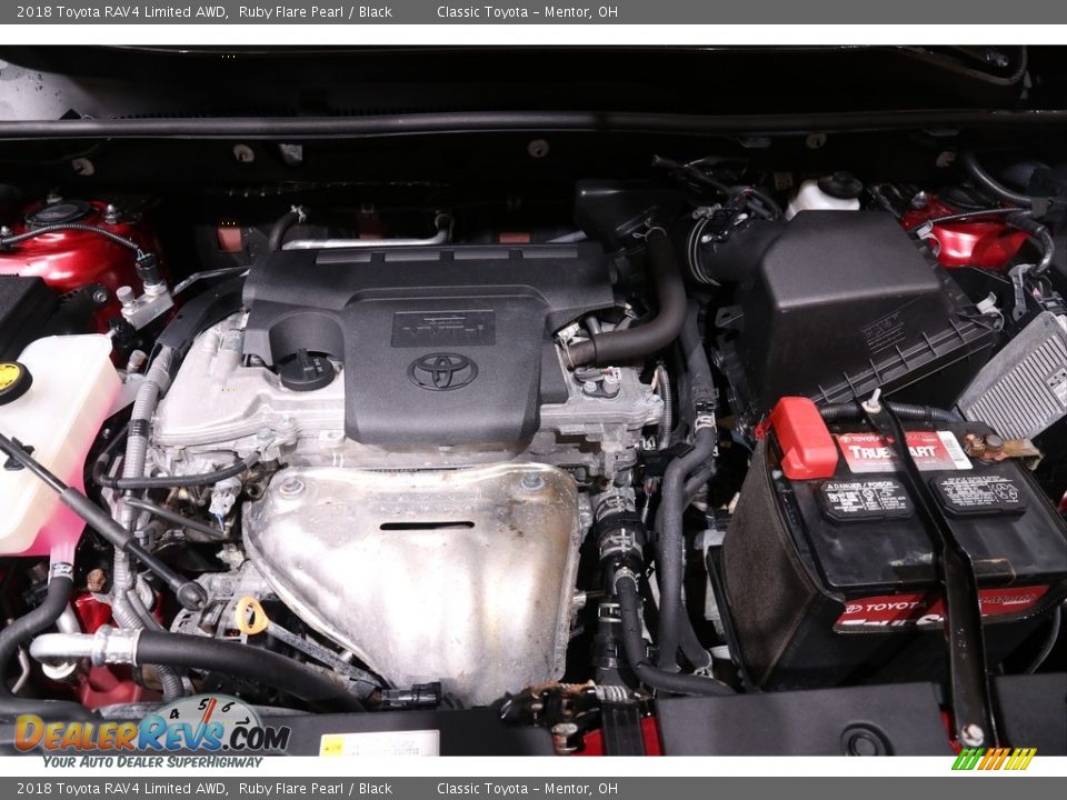2018 Toyota RAV4 Limited AWD Ruby Flare Pearl / Black Photo #19