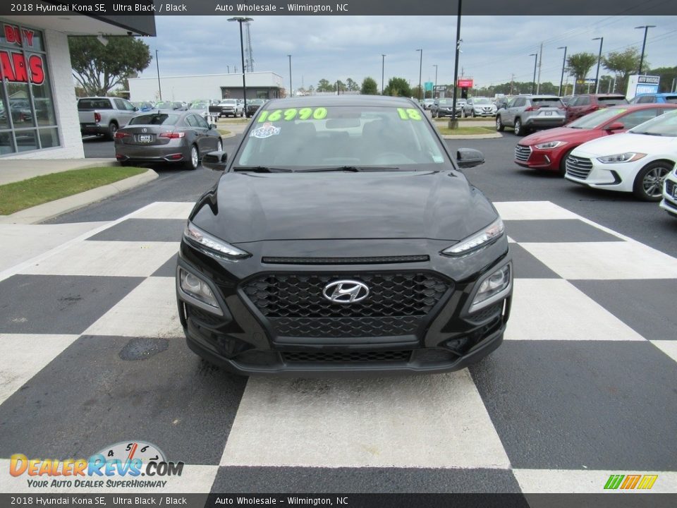 2018 Hyundai Kona SE Ultra Black / Black Photo #2