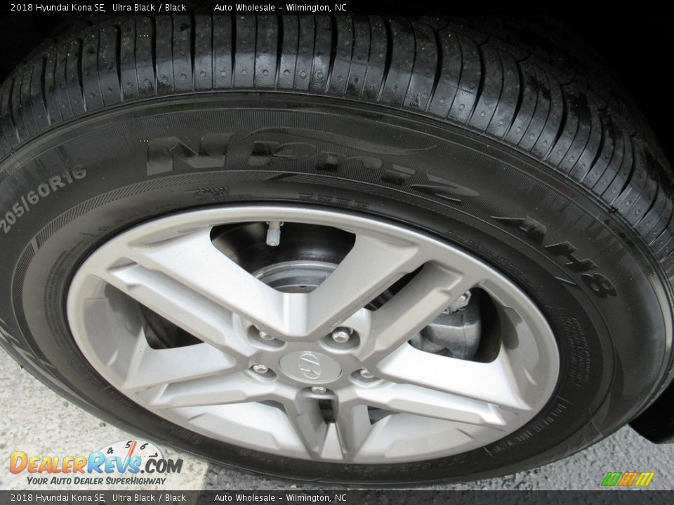 2018 Hyundai Kona SE Ultra Black / Black Photo #7