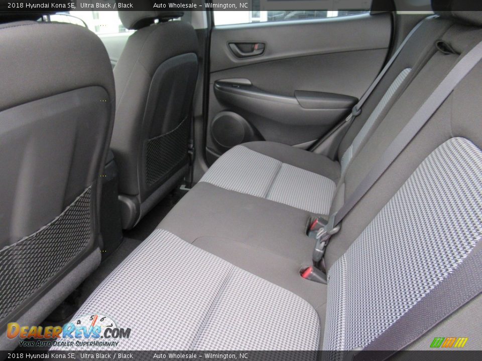 2018 Hyundai Kona SE Ultra Black / Black Photo #12