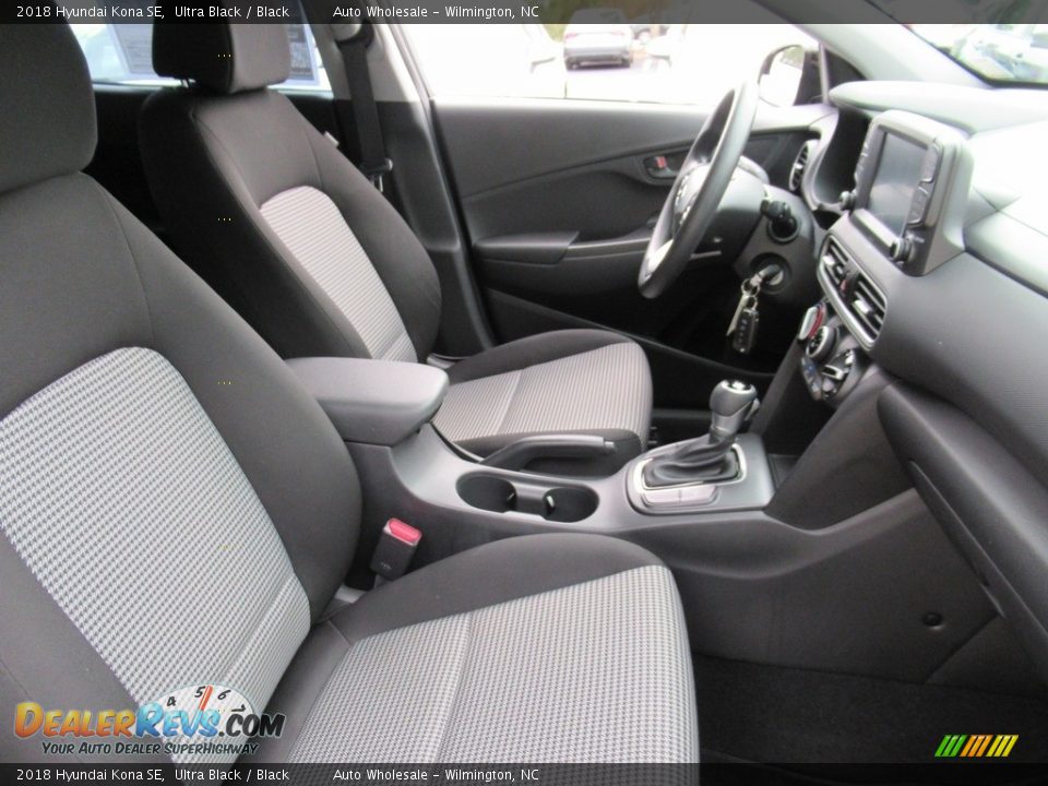 2018 Hyundai Kona SE Ultra Black / Black Photo #13
