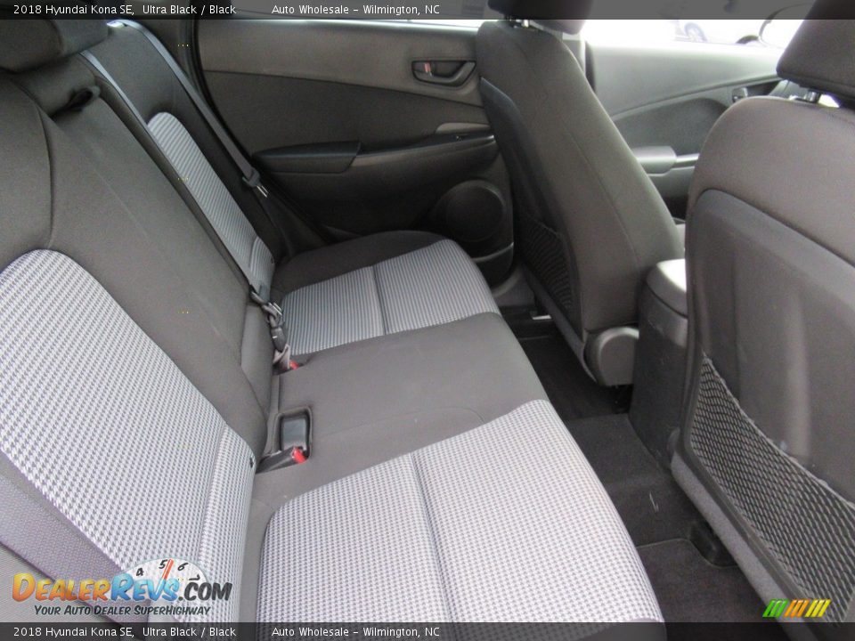 2018 Hyundai Kona SE Ultra Black / Black Photo #14