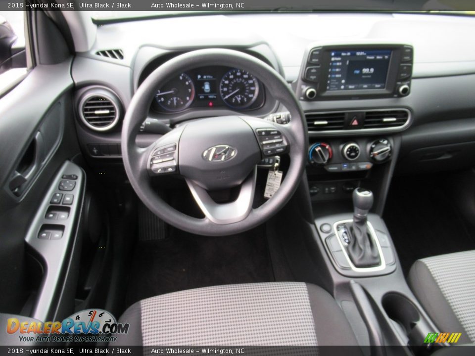 2018 Hyundai Kona SE Ultra Black / Black Photo #15