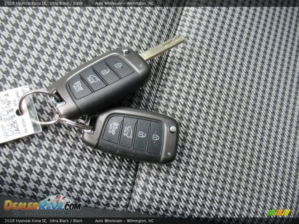 2018 Hyundai Kona SE Ultra Black / Black Photo #20
