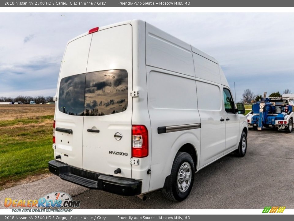 2018 Nissan NV 2500 HD S Cargo Glacier White / Gray Photo #4