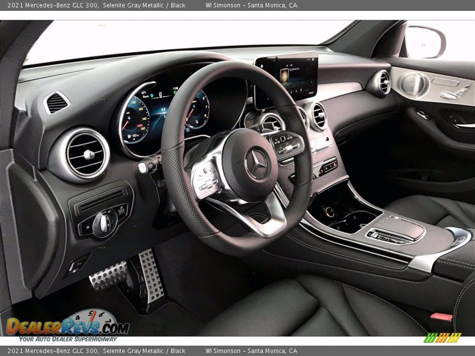 2021 Mercedes-Benz GLC 300 Selenite Gray Metallic / Black Photo #4
