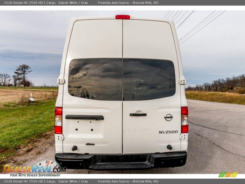 2018 Nissan NV 2500 HD S Cargo Glacier White / Gray Photo #5