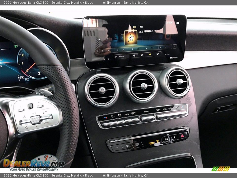 2021 Mercedes-Benz GLC 300 Selenite Gray Metallic / Black Photo #6