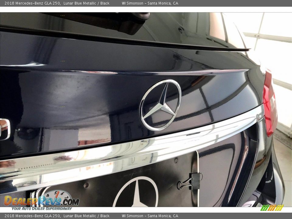 2018 Mercedes-Benz GLA 250 Lunar Blue Metallic / Black Photo #7