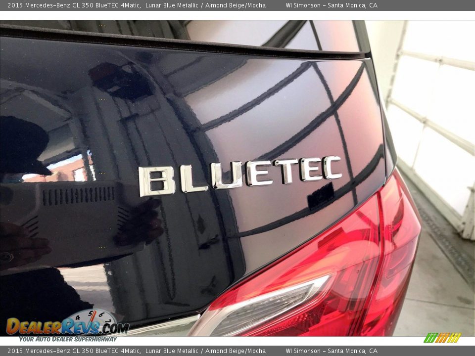 2015 Mercedes-Benz GL 350 BlueTEC 4Matic Lunar Blue Metallic / Almond Beige/Mocha Photo #7