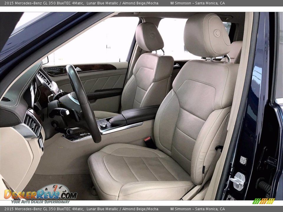 2015 Mercedes-Benz GL 350 BlueTEC 4Matic Lunar Blue Metallic / Almond Beige/Mocha Photo #18