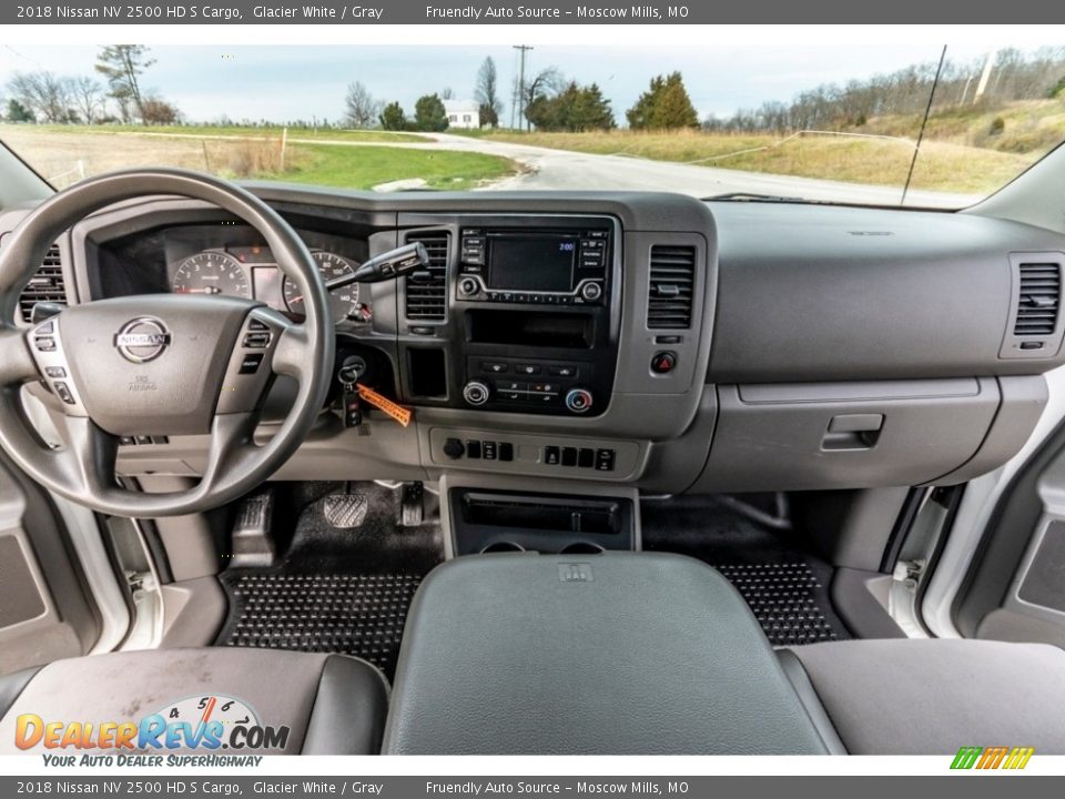 2018 Nissan NV 2500 HD S Cargo Glacier White / Gray Photo #31