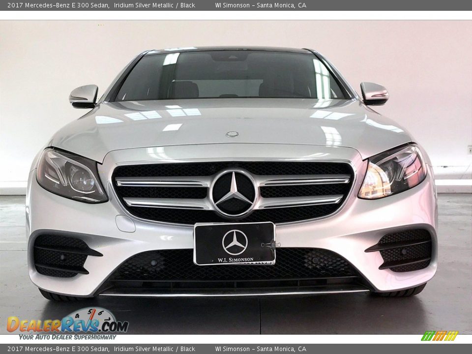 2017 Mercedes-Benz E 300 Sedan Iridium Silver Metallic / Black Photo #2