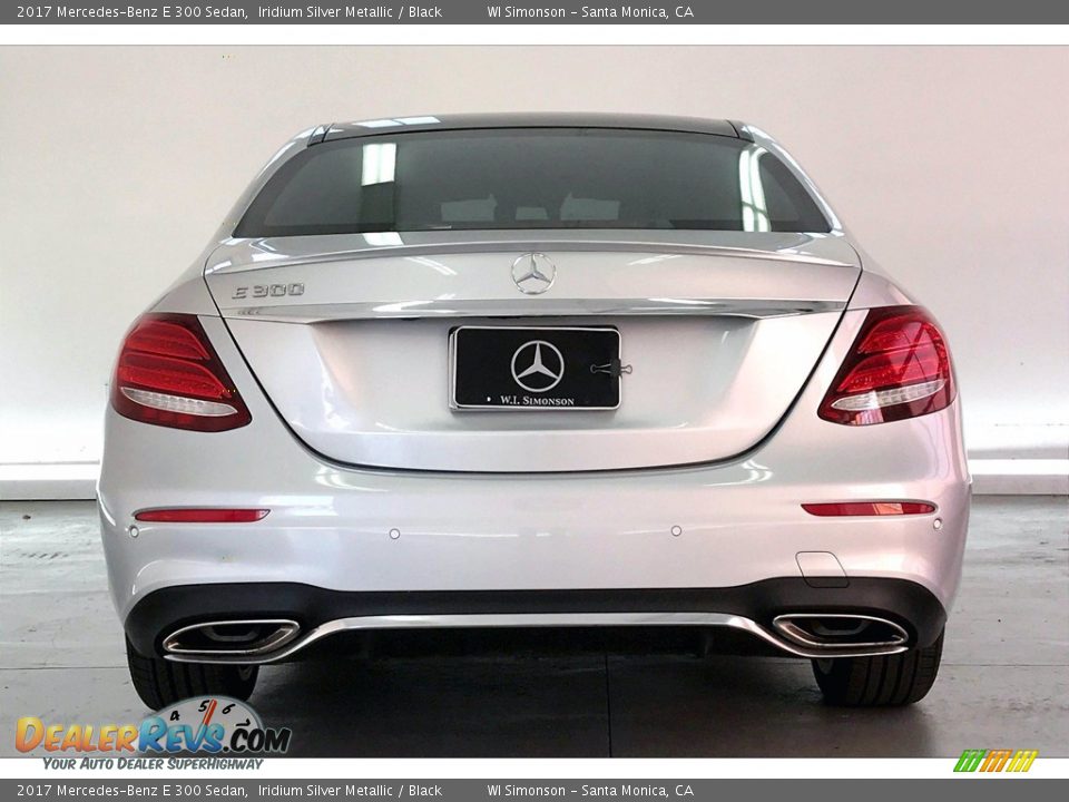 2017 Mercedes-Benz E 300 Sedan Iridium Silver Metallic / Black Photo #3