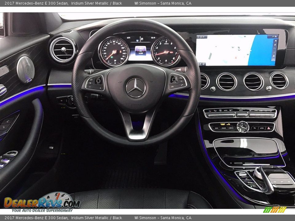 2017 Mercedes-Benz E 300 Sedan Iridium Silver Metallic / Black Photo #4