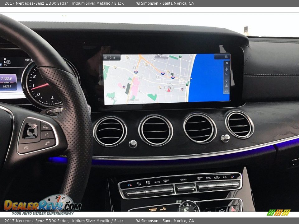2017 Mercedes-Benz E 300 Sedan Iridium Silver Metallic / Black Photo #5