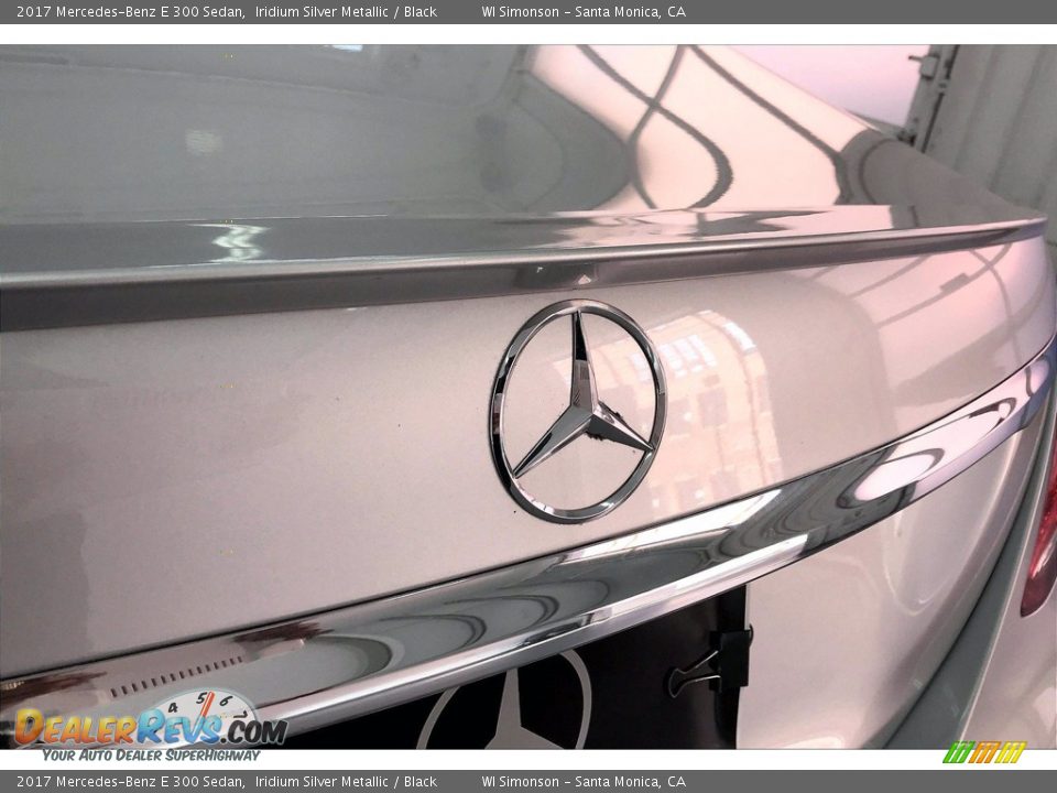 2017 Mercedes-Benz E 300 Sedan Iridium Silver Metallic / Black Photo #7