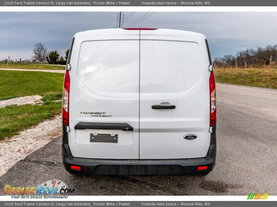 2016 Ford Transit Connect XL Cargo Van Extended Frozen White / Pewter Photo #5