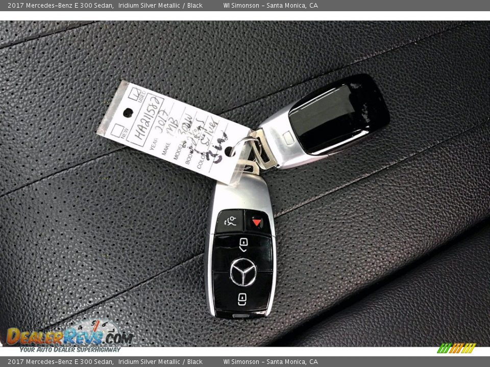 2017 Mercedes-Benz E 300 Sedan Iridium Silver Metallic / Black Photo #11