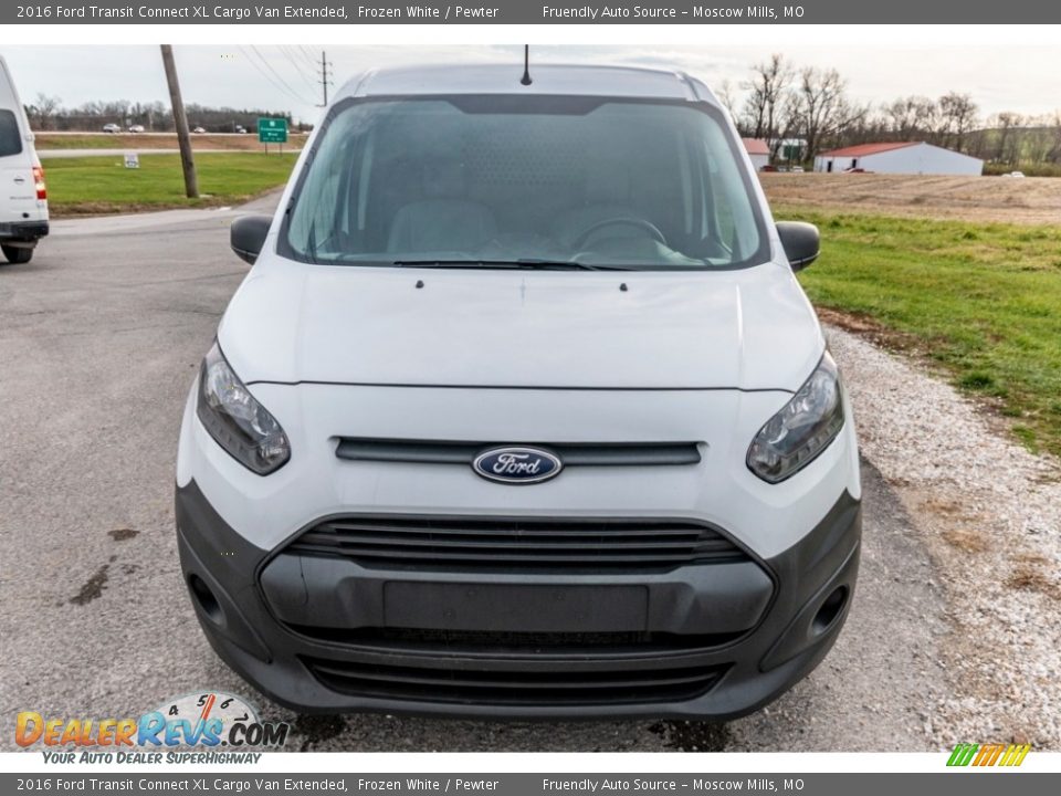 2016 Ford Transit Connect XL Cargo Van Extended Frozen White / Pewter Photo #9