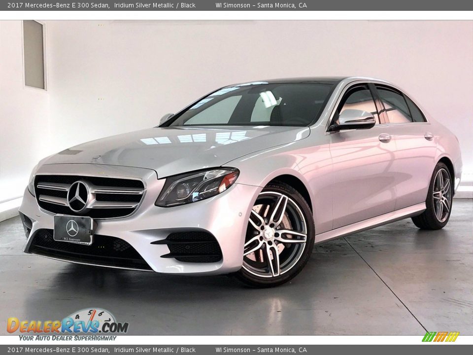 2017 Mercedes-Benz E 300 Sedan Iridium Silver Metallic / Black Photo #12