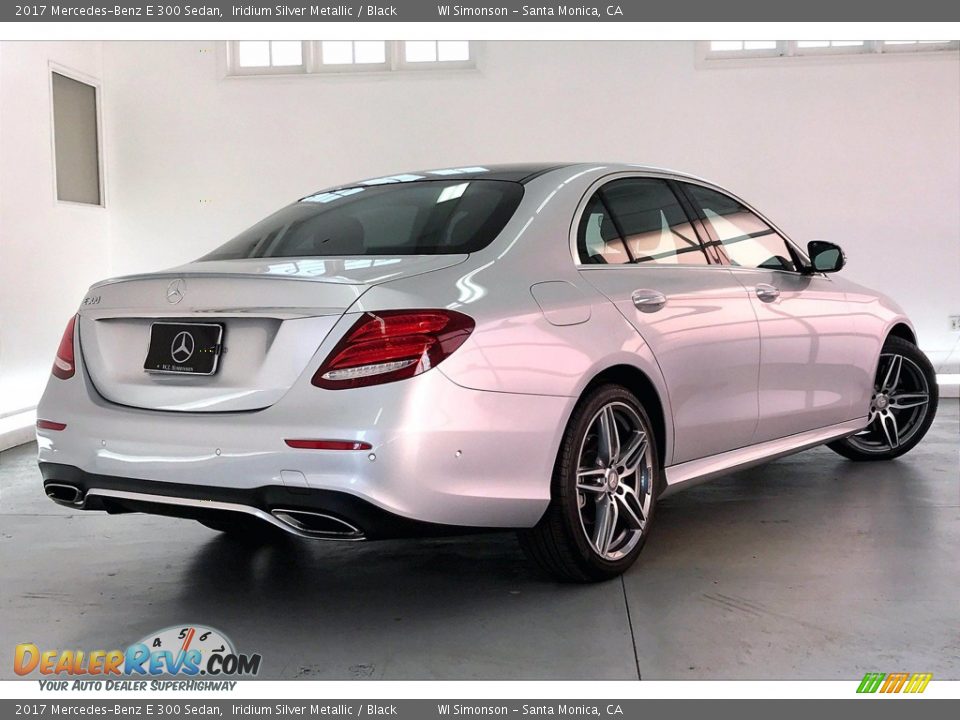 2017 Mercedes-Benz E 300 Sedan Iridium Silver Metallic / Black Photo #13