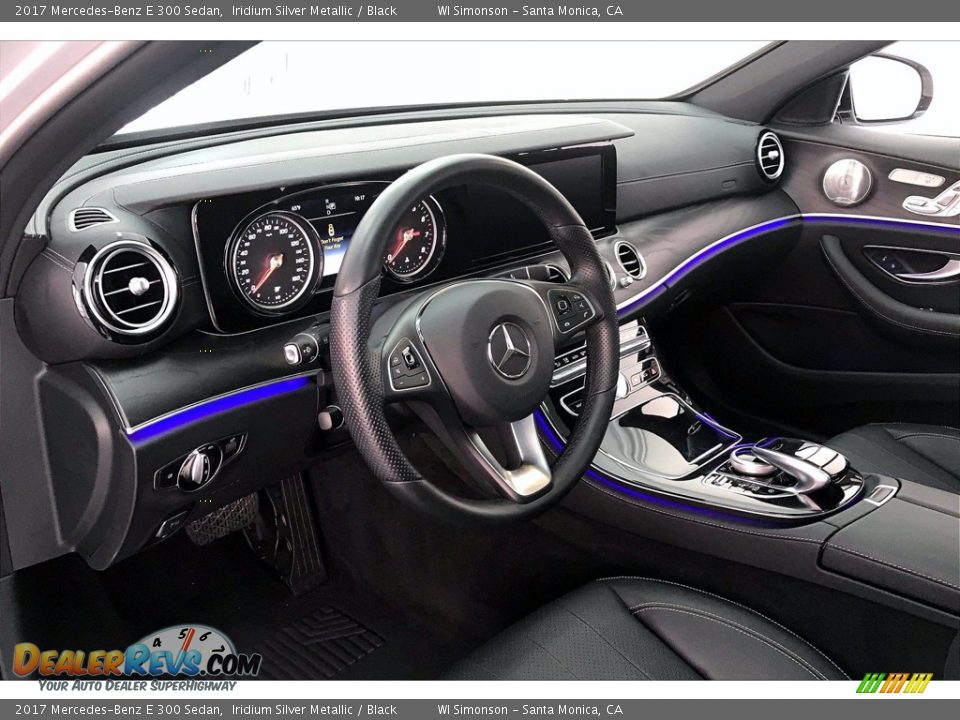 2017 Mercedes-Benz E 300 Sedan Iridium Silver Metallic / Black Photo #14
